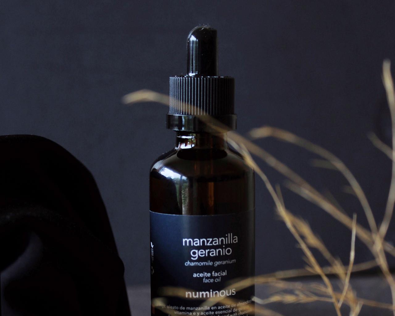 Aceite facial manzanilla y geranio